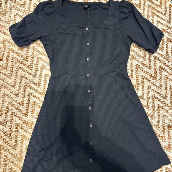 art class Girls Rib-Knit Skater Dress - Picture 1 of 3